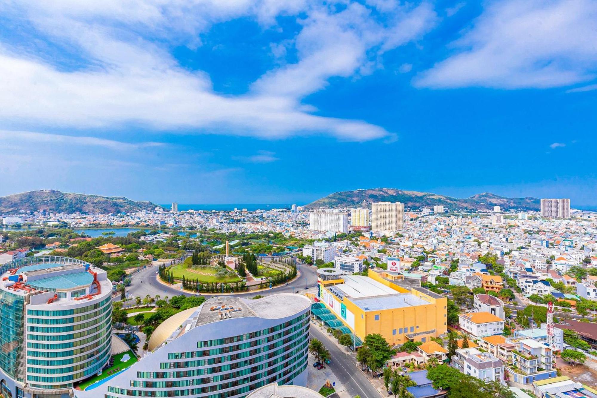 The Sóng Apartment - Căn Hộ Nghỉ Dưỡng Miễn Phí Hồ Bơi Vô Cực,Công Viên Nước Trẻ Em Vung Tau Exterior foto