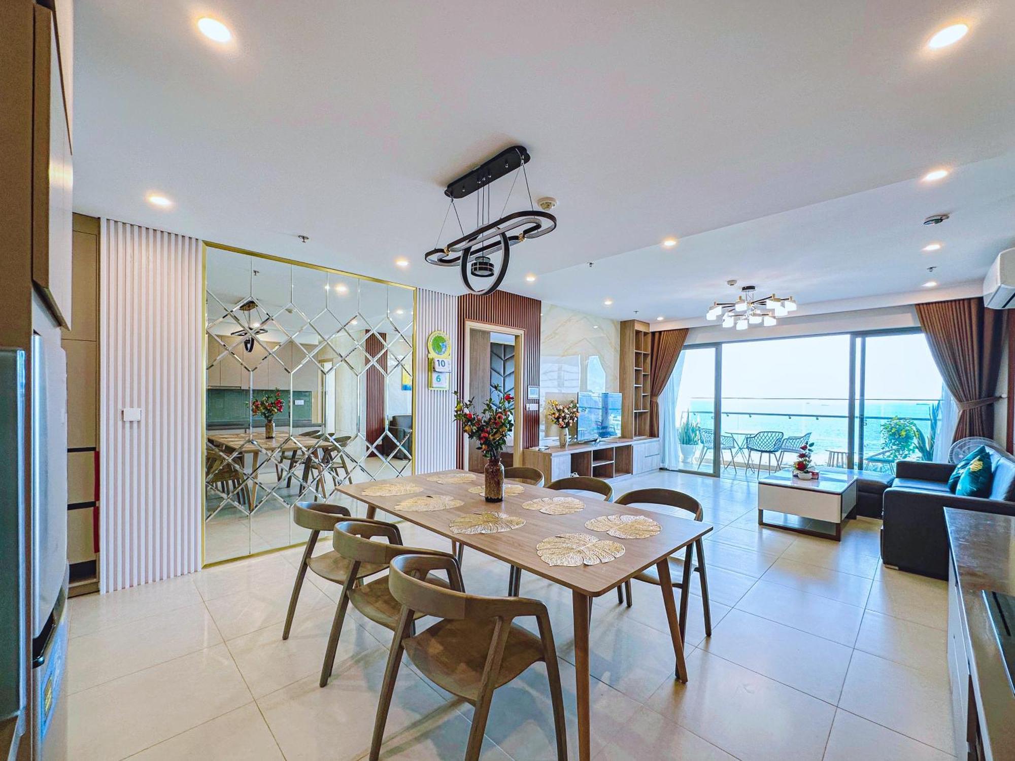 The Sóng Apartment - Căn Hộ Nghỉ Dưỡng Miễn Phí Hồ Bơi Vô Cực,Công Viên Nước Trẻ Em Vung Tau Exterior foto